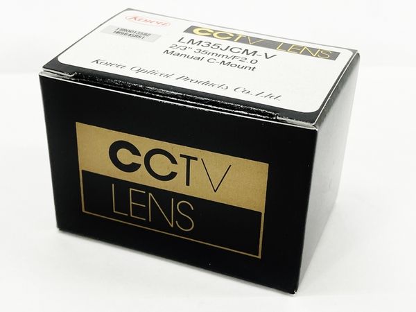 Kowa LM35JCM-V 2/3 35mm F2.0 耐振動 耐衝撃設計 メガピクセル対応