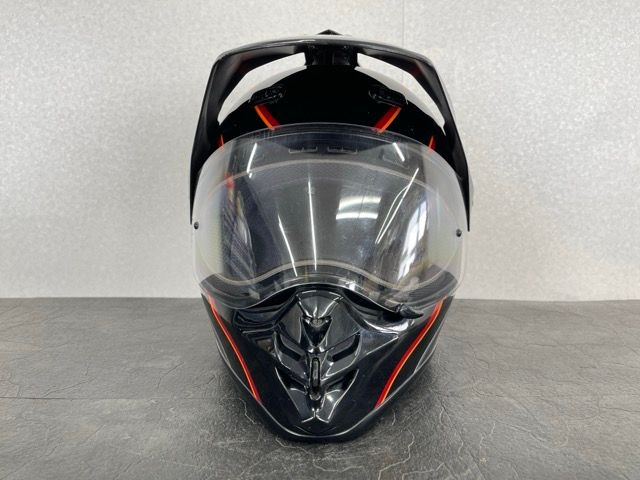 SHOEI ヘルメット HORNET DS オフロード 黒/赤 オフロード フル