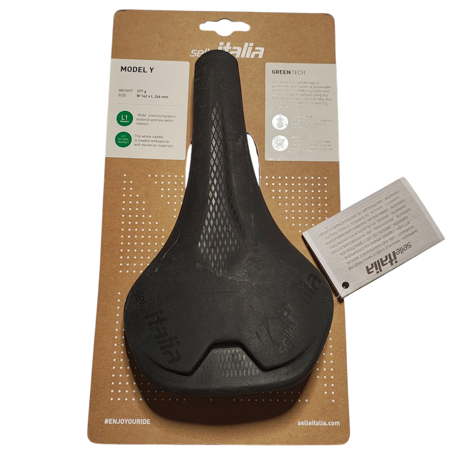 WJ39 MODEL Y サドル 自転車 サイズ 142 x 246 mm 重量 約277g