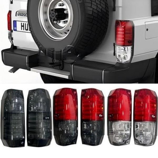 トヨタ LED リア ブレーキ ランプテール ブレーキ ライト ランドクルーザー LC70 LC76 LC77 4500 LJ77FZJ76 GRJ76 HZJ76 5 ドア カスタムパ