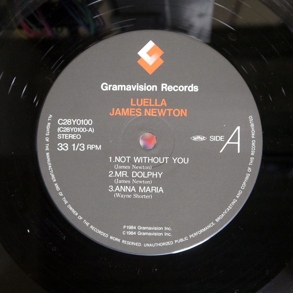 ★ James ライブ盤 レコード LP 国内盤 JAMES NEWTON/LUELLA/GRAMAVISION C28Y0100 LP - メルカリ