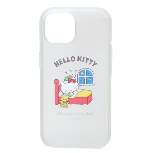 【メール便】ハローキティ IIIIfit Clear 2023 iPhone 6.1 inch 2 LENS model/14/13対応ケース iPhone15 iPhone15/14/13 サンリオ キャラクター