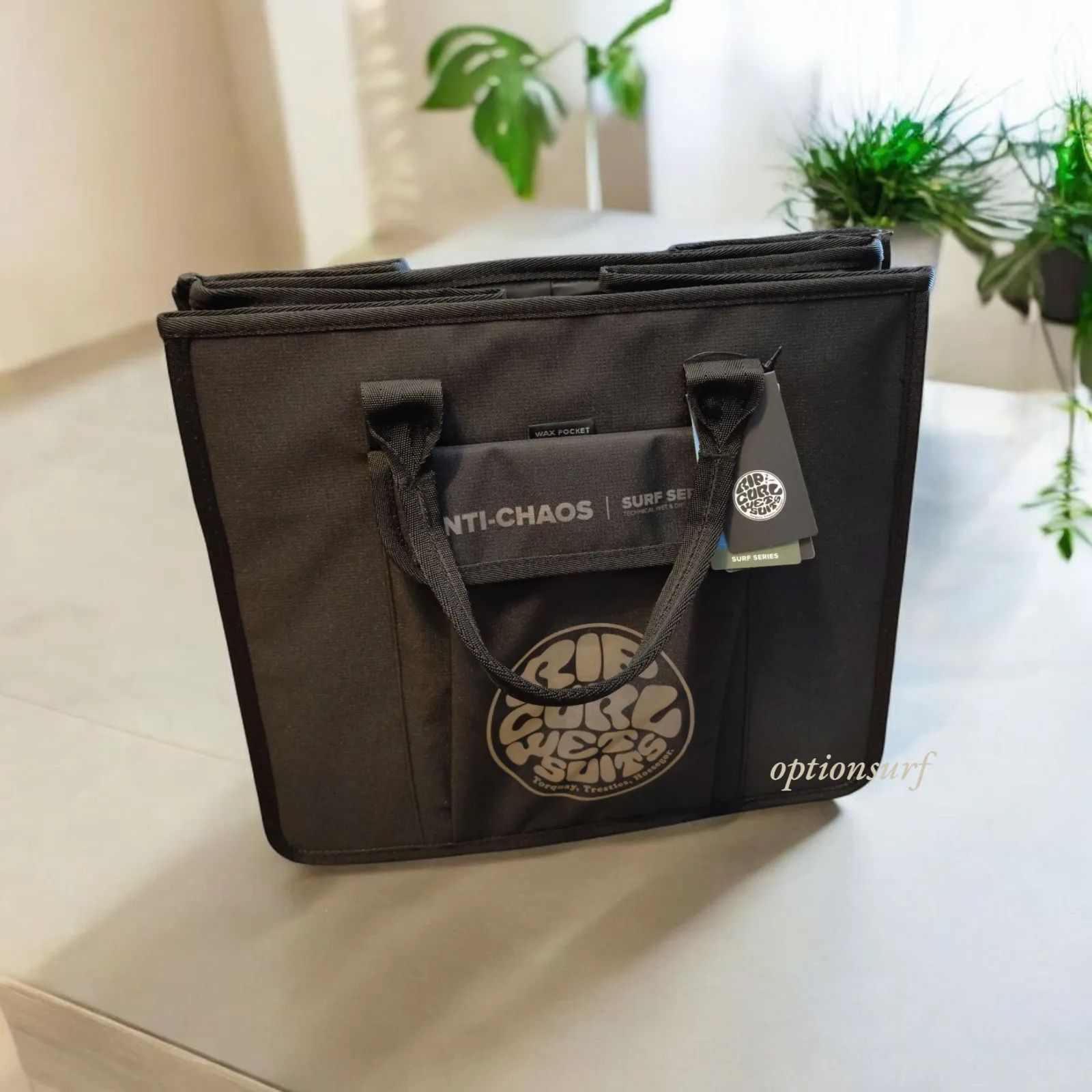 RIPCURL リップカール SURF SERIES ANTI-CHAOS BUCKET BLACK