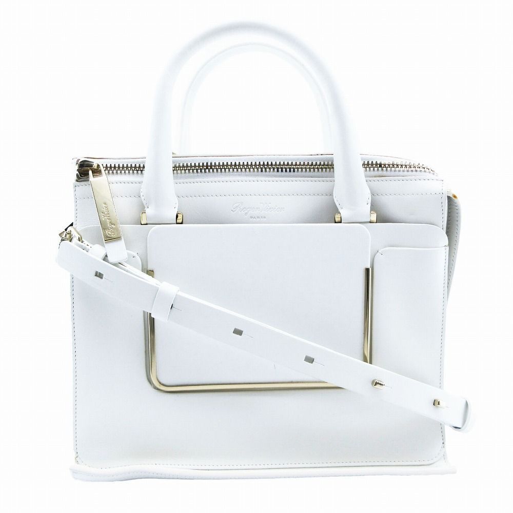 Roger Vivier ロジェヴィヴィエ スクエアバックル 2WAY トート