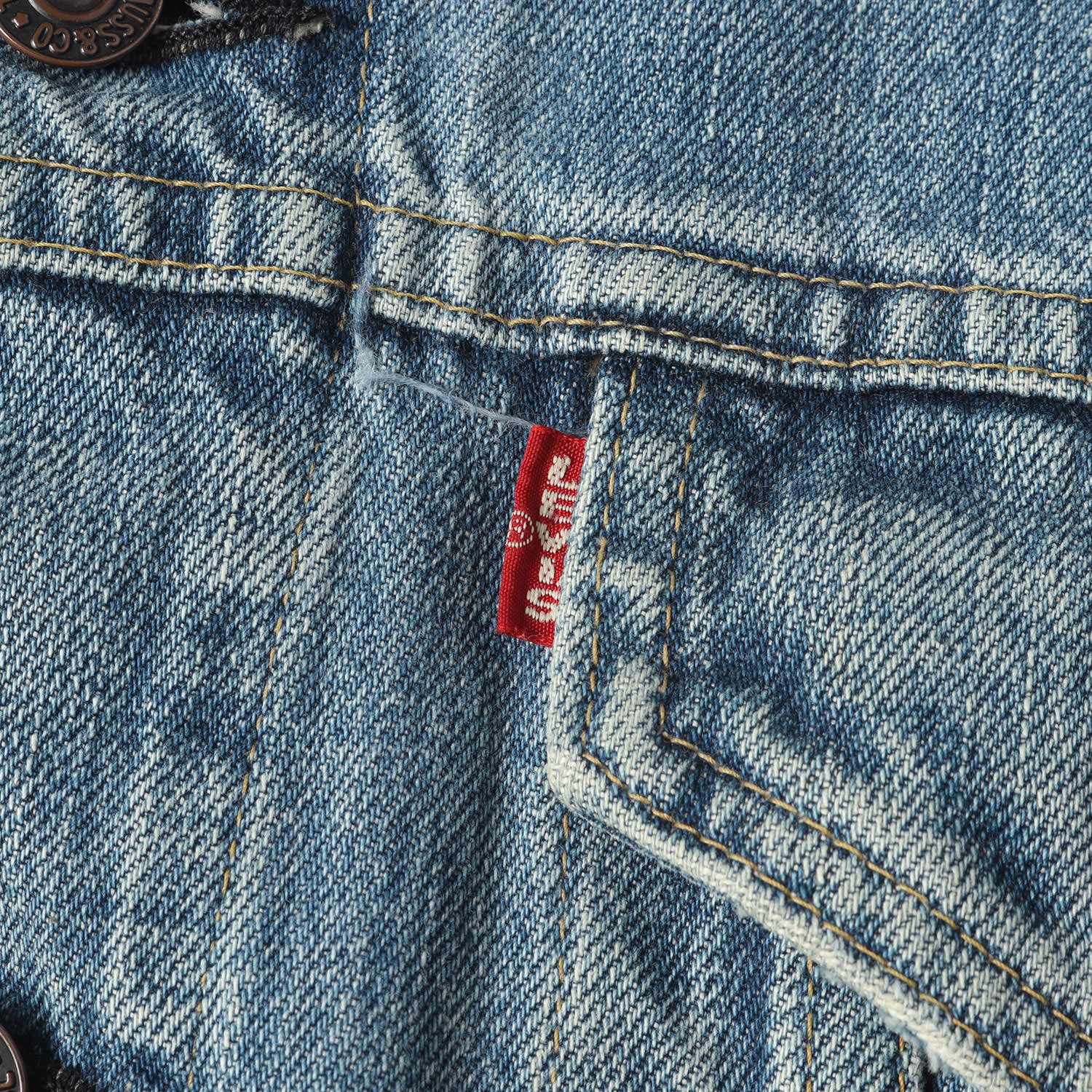 Levis リーバイス ジャケット サイズ:40 / 90s 71557 3rd Big E デニム 