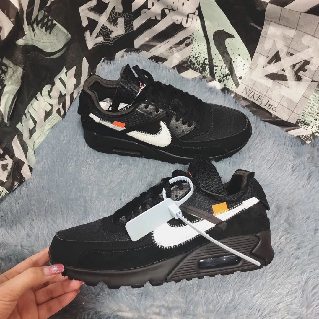 OFF-WHITE × NIKE AIR MAX 90 BLACK/CORN オフホワイト×ナイキ エアマックス90 ブラック/コーン - メルカリ