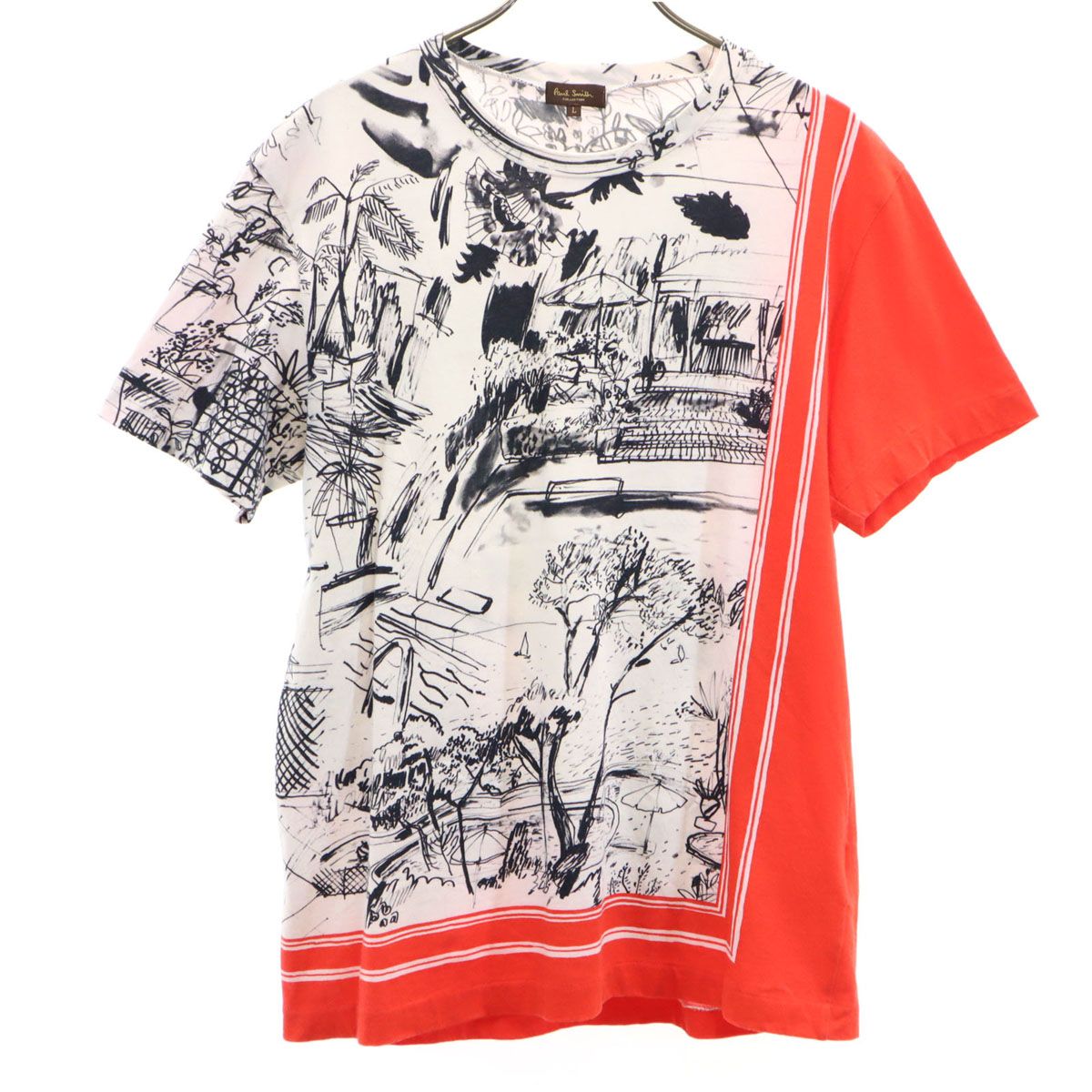 PAUL SMITH COLLECTION ポールスミスコレクション 日本製 風景画 半袖 