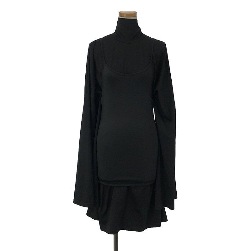ワンピース Kaftan ブラック ☆ MM6 Maison Margiela (MM6