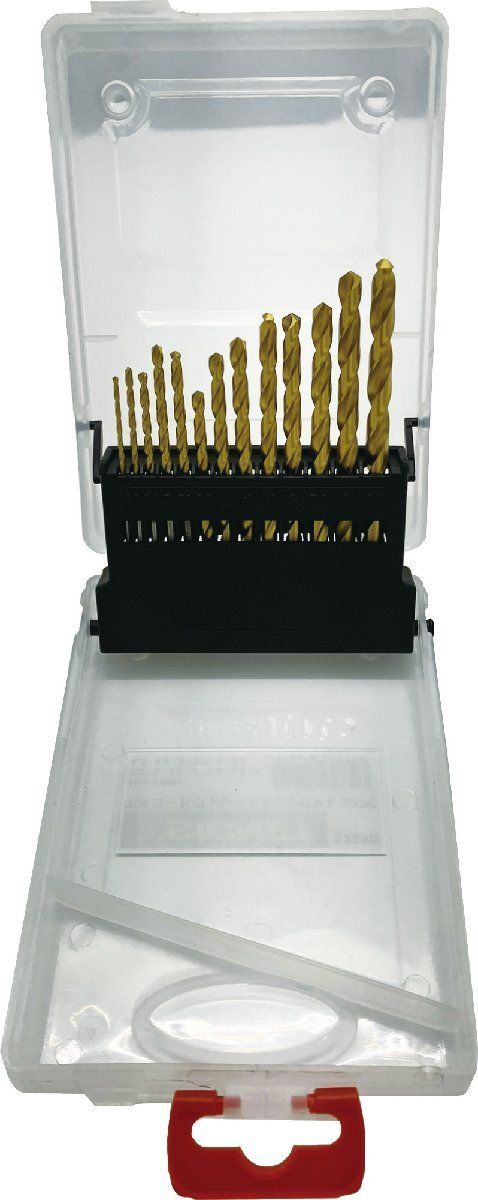 SIGNET シグネット 57350 TiNコート ストレートドリルセット 13PC 品番 57350 銅類 鋳鉄 アルミ合金 非金属 加工 最適 鉄工 ドリル 錐