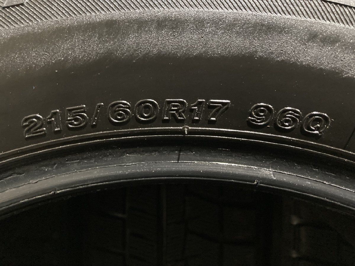 BS BRIDGESTONE ICEPARTNER2 215/60R17 17インチ スタッドレス 4本 19年製 アルファード エスティマ  エルグランド等　(TD219)