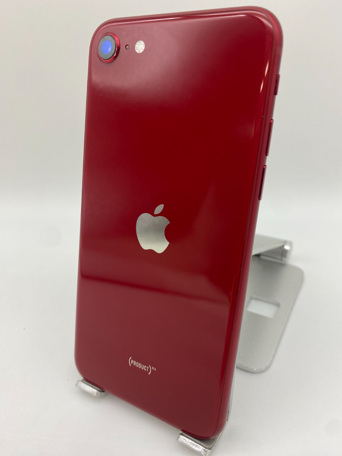 223★美品★iPhone SE3 128GBシムフリー/純正バッテリー90% ☆美品☆iPhone SE 第3世代 128GB レッド/シムフリー/純正