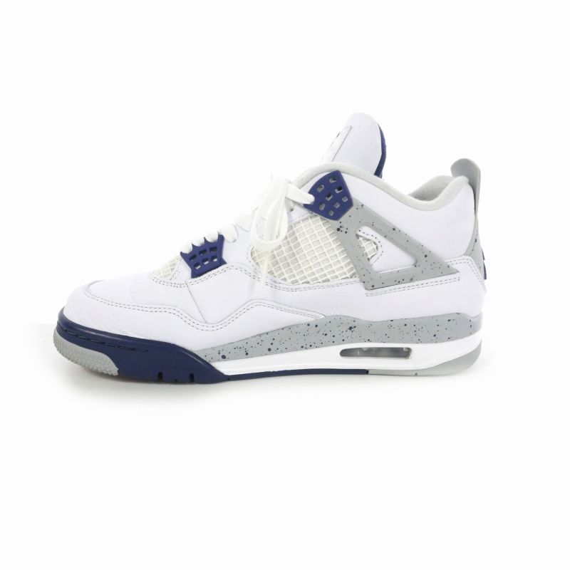 あていたAir Jordan 4 ミッドナイトネイビー Nike Air Jordan 4 Retro “White/Midnight Navy”が国内10月29日