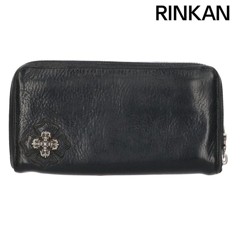 クロムハーツ REC F ZIP|フィリグリープラス フィリグリー装飾ラウンドジップレザー財布 メンズ