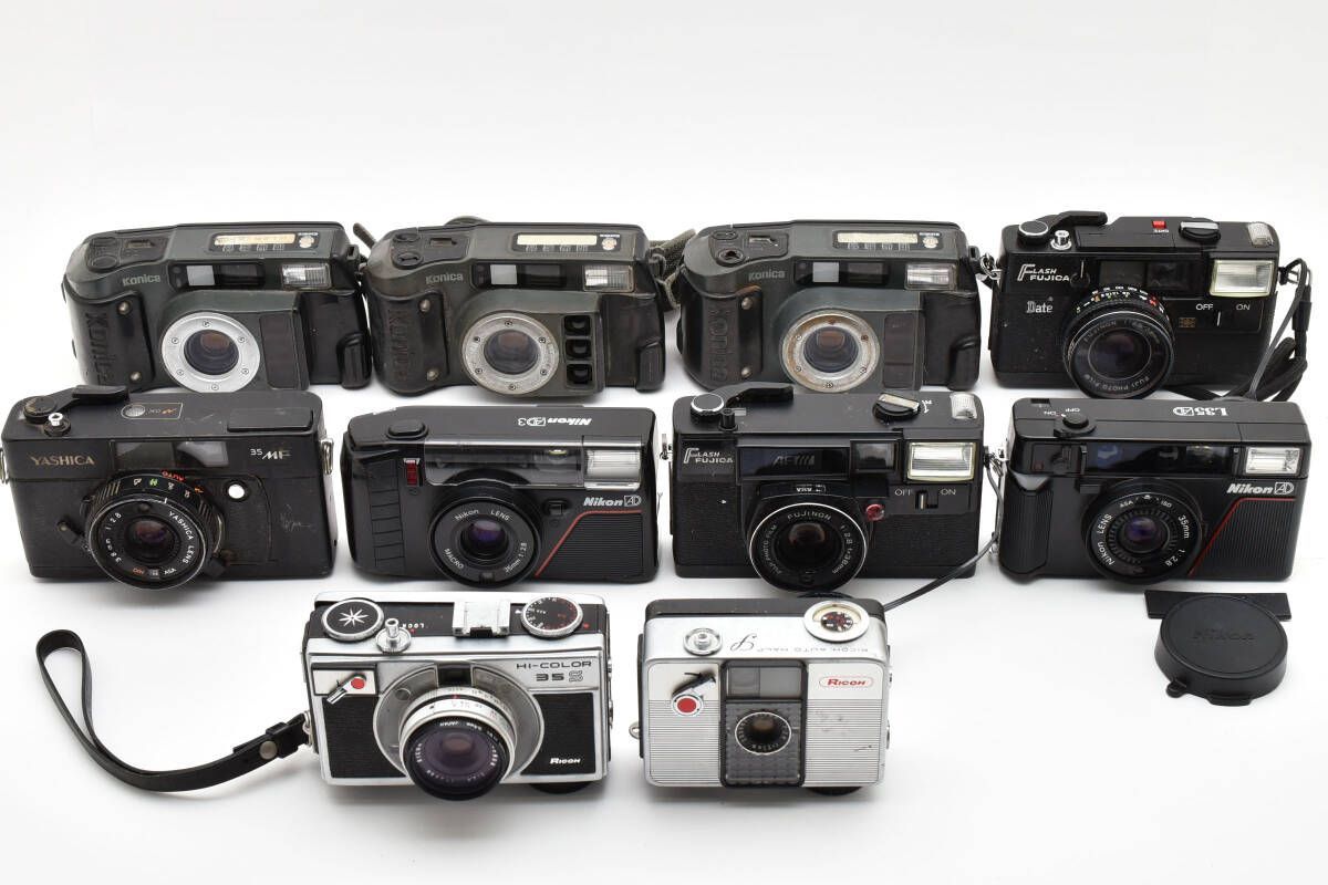 訳あり大 Nikon L35AD|AD3|HI-COLOR 35SAUTO HALF Y|現場監督x3等 10個まとめ 3430W0124 031