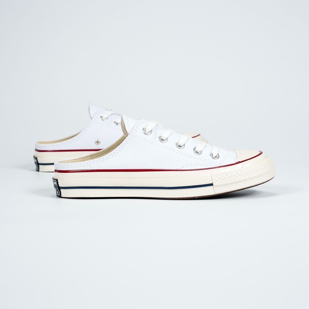 スリップオン ハーフシューズ