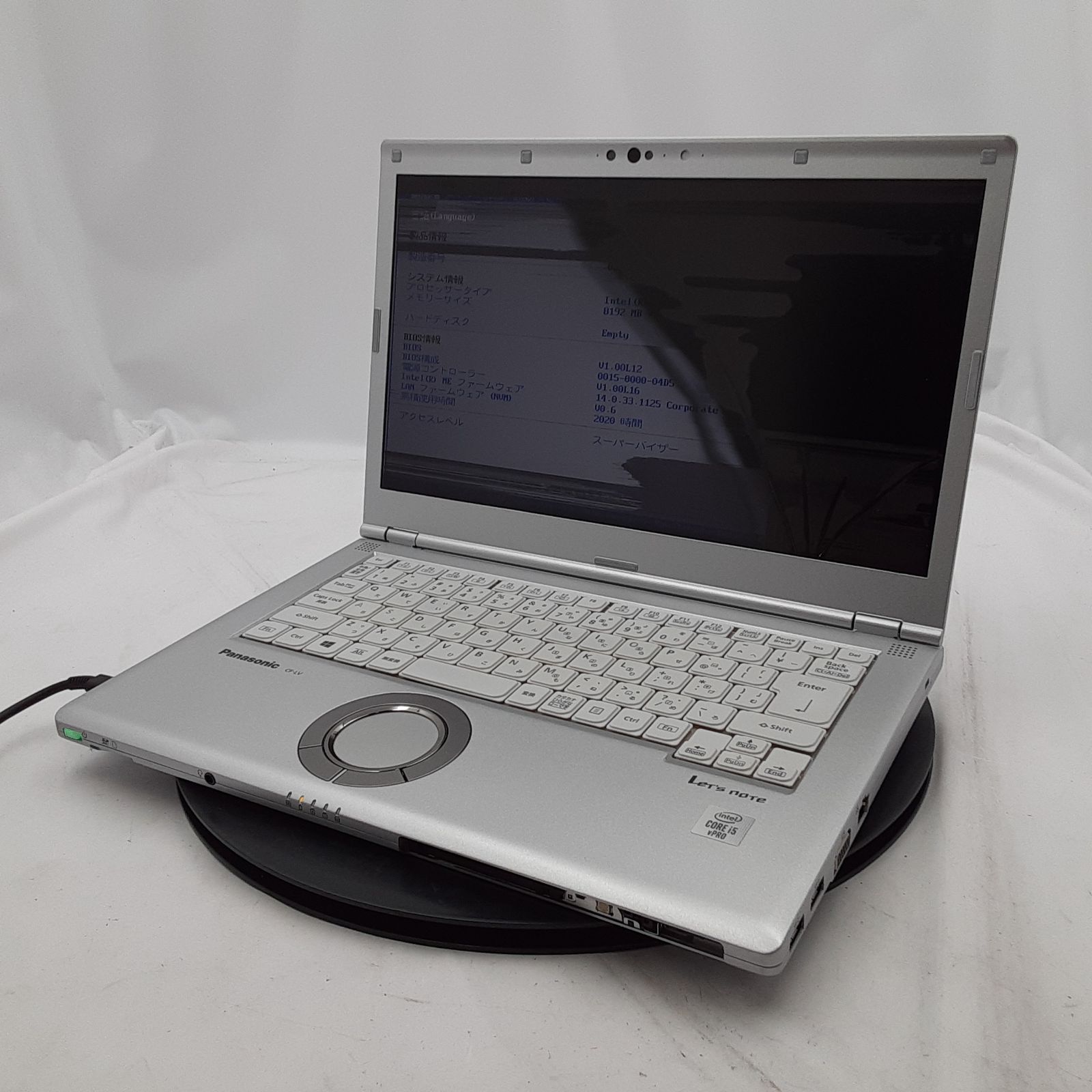 ジャンク Panasonic Let s note CF-LV9 Core i5 10310U 8GB ストレージ無 14インチ OS無し ノートパソコン RM464