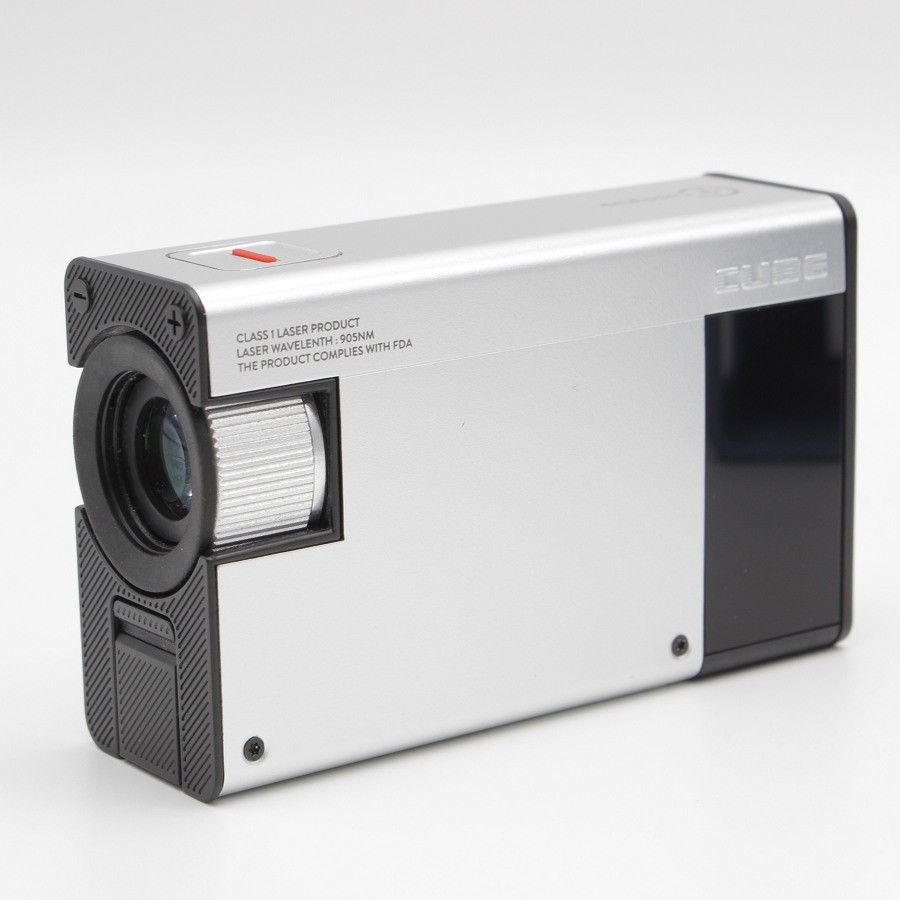 キャディトーク キューブ レーザー距離計 レトロシルバー 【公式通販】