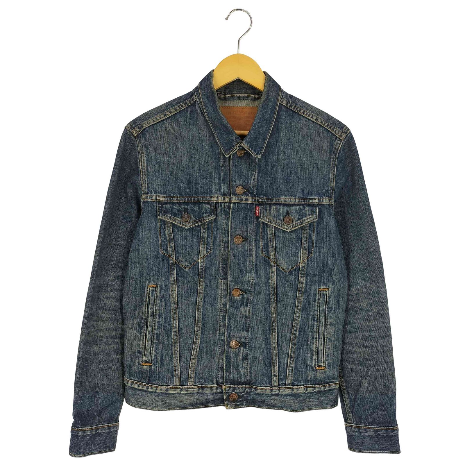 NewVintage古着03'年製メキシコ製リーバイスデニムジャケット メキシコ製 Levi's デニムジャケット – 古着屋Top of the Hillの
