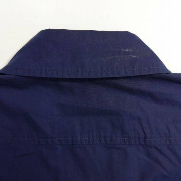 14SS Acne Studios アクネストゥディオズ LATE POPLIN ノースリーブ フレア Aライン シャツ ブラウス NAVY 36 14SS Acne Studios アクネストゥディオズ LATE POPLIN