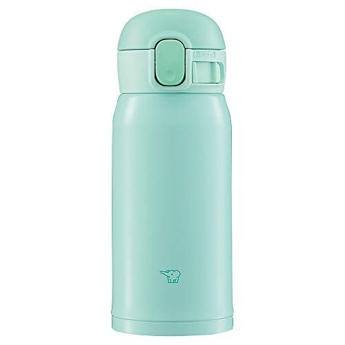 象印 (ZOJIRUSHI) 水筒 ワンタッチ ステンレスマグ シームレス 0.48L アイスグレー SM-WA48-HL