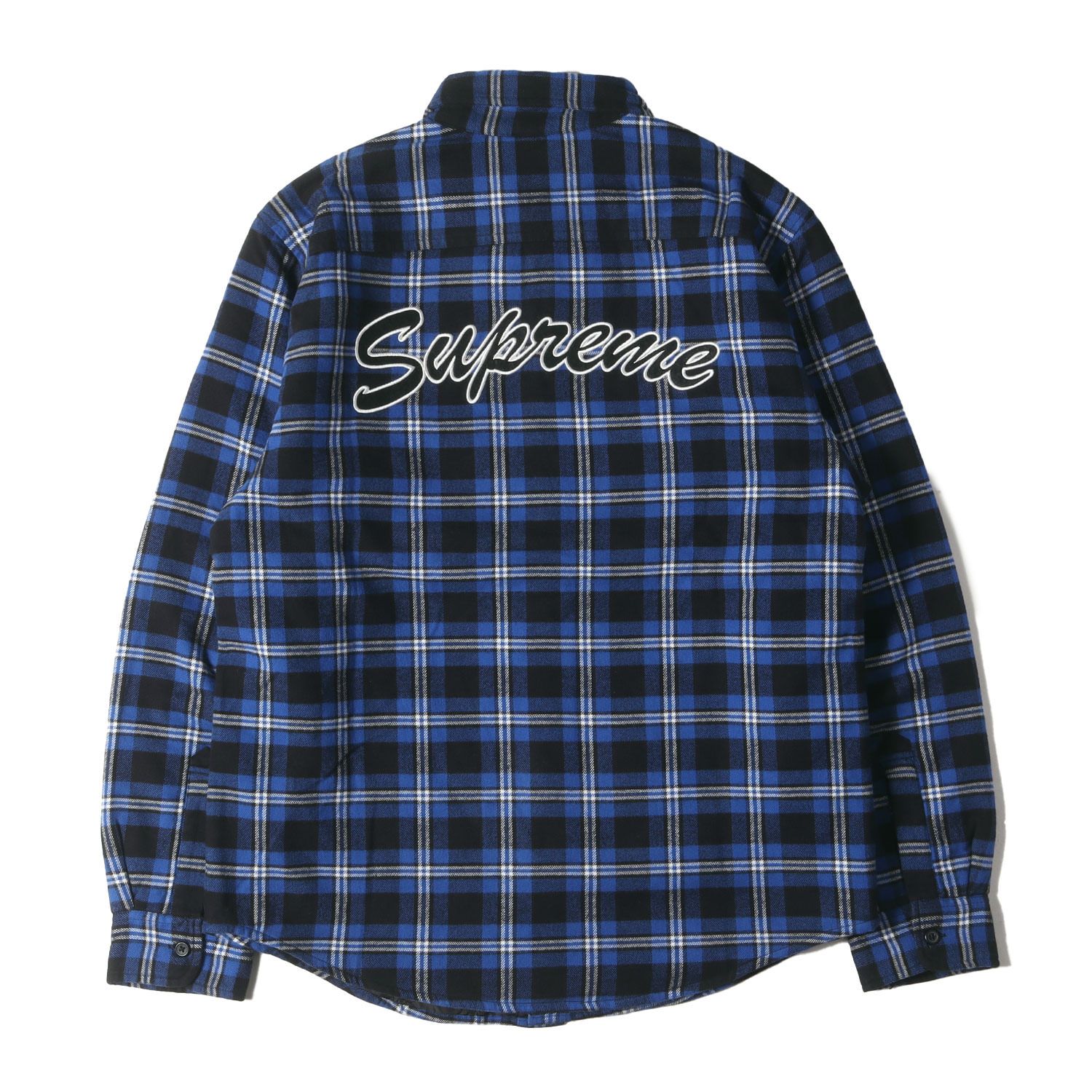 美品 Supreme シュプリーム シャツ サイズ:M 裏地キルティング 