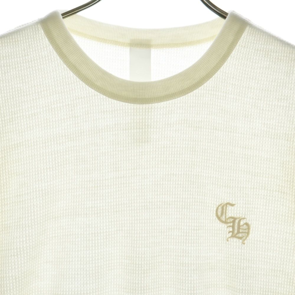 クロムハーツ フローラルクロスモチーフ サーマル 長袖カットソー