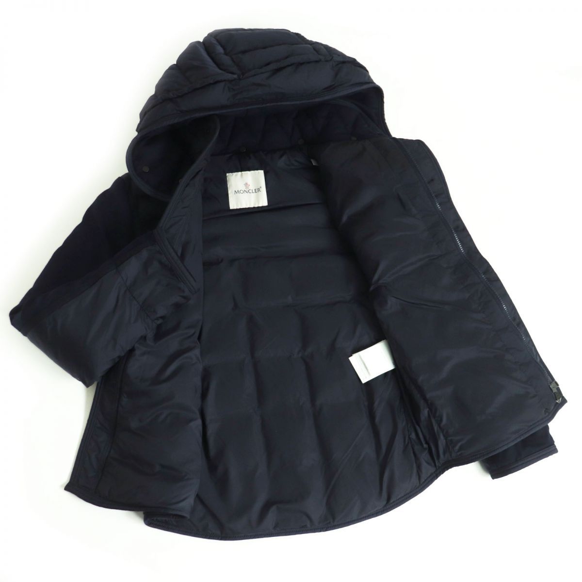モンクレール ダウン jacob 黒 サイズ0 モンクレール ダウン JACOB