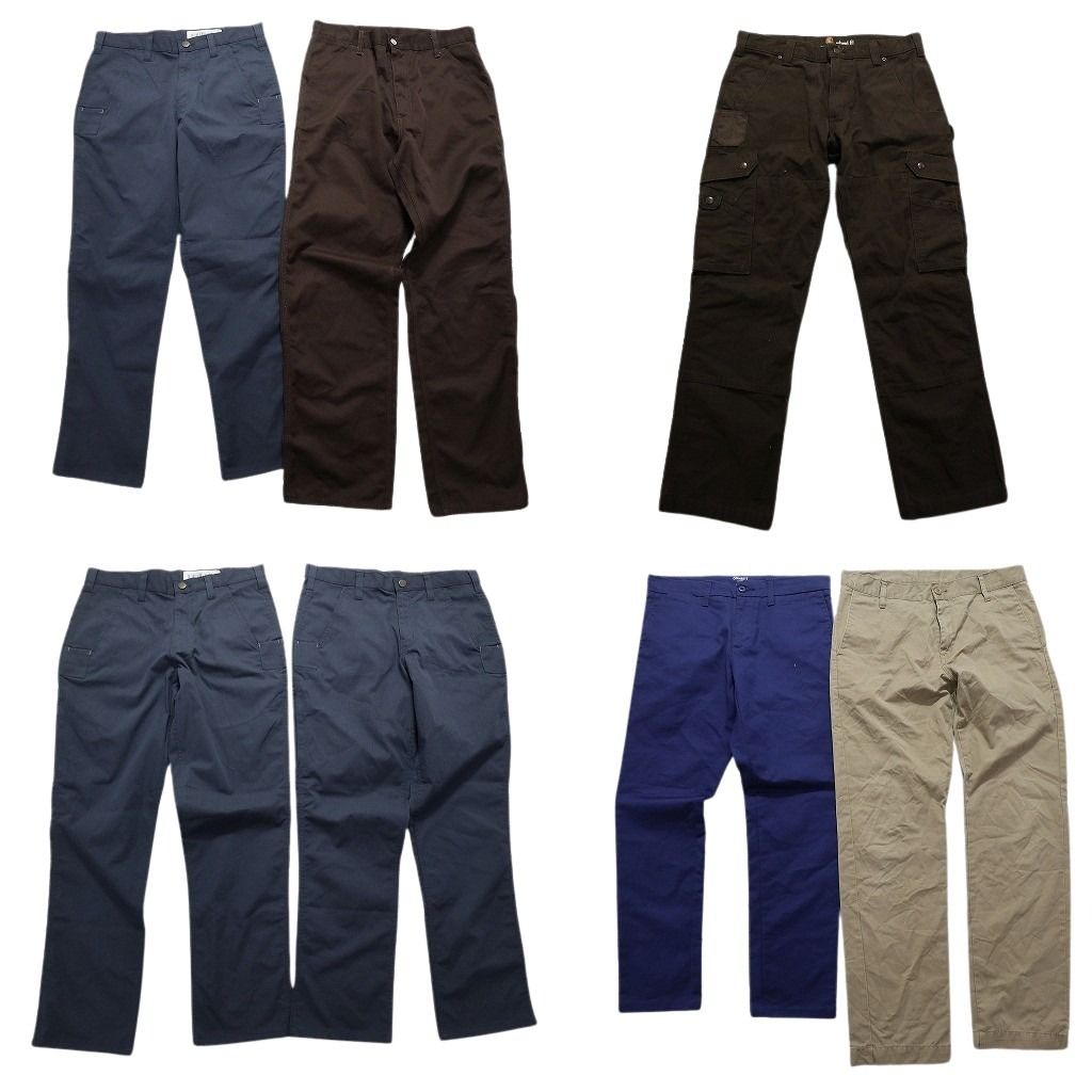 古着卸 カーハート Carhartt パンツ 7枚セット メンズ 29 |31 |32 カーゴパンツ ワークパンツ 古着 NA5389