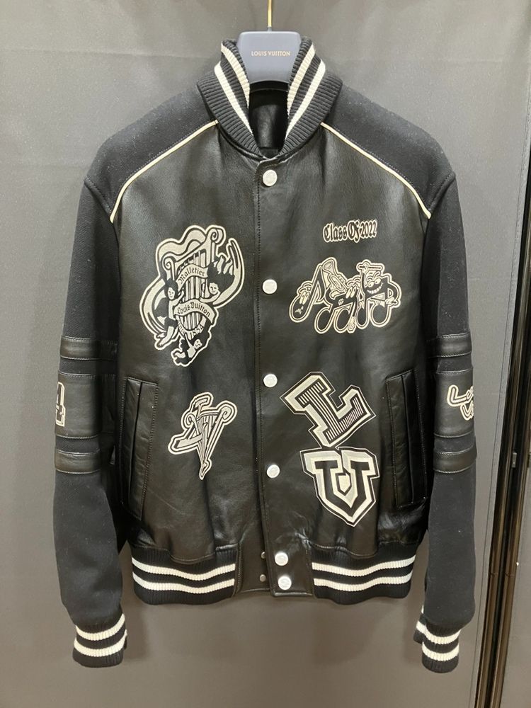 ZZZ LOUIS VUITTON by virgil abloh ルイヴィトン ミックス レザーバーシティ スタジャン 2025SS サイズ48 RM231M U35 HOL07E MK9776