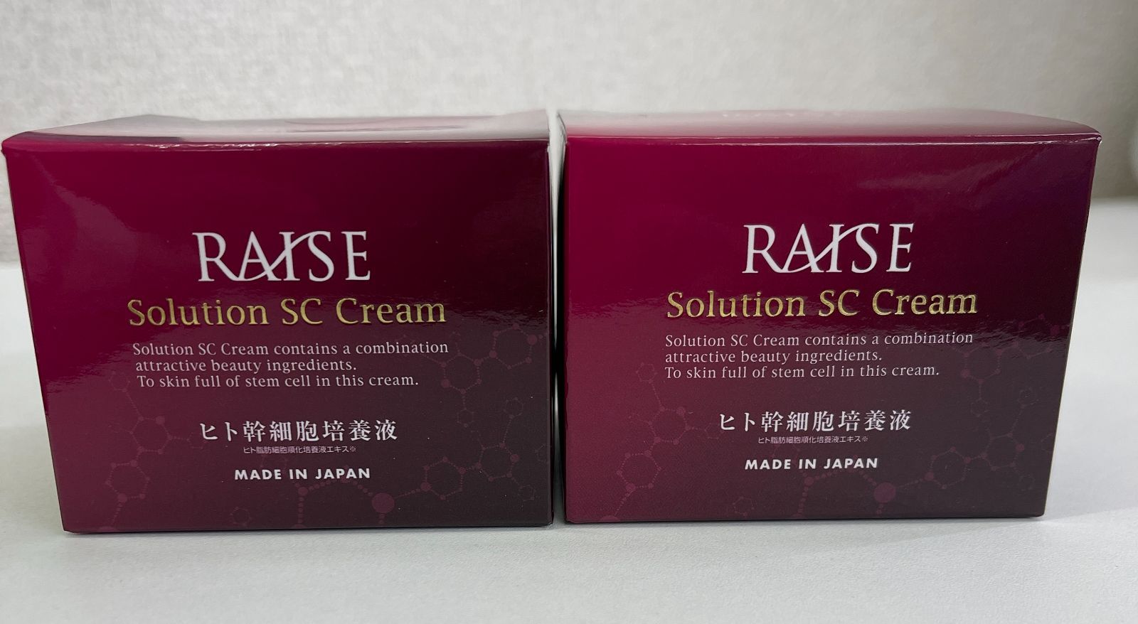 レイズ ソリューションSCクリーム 未使用 レイズ ソリューションHC