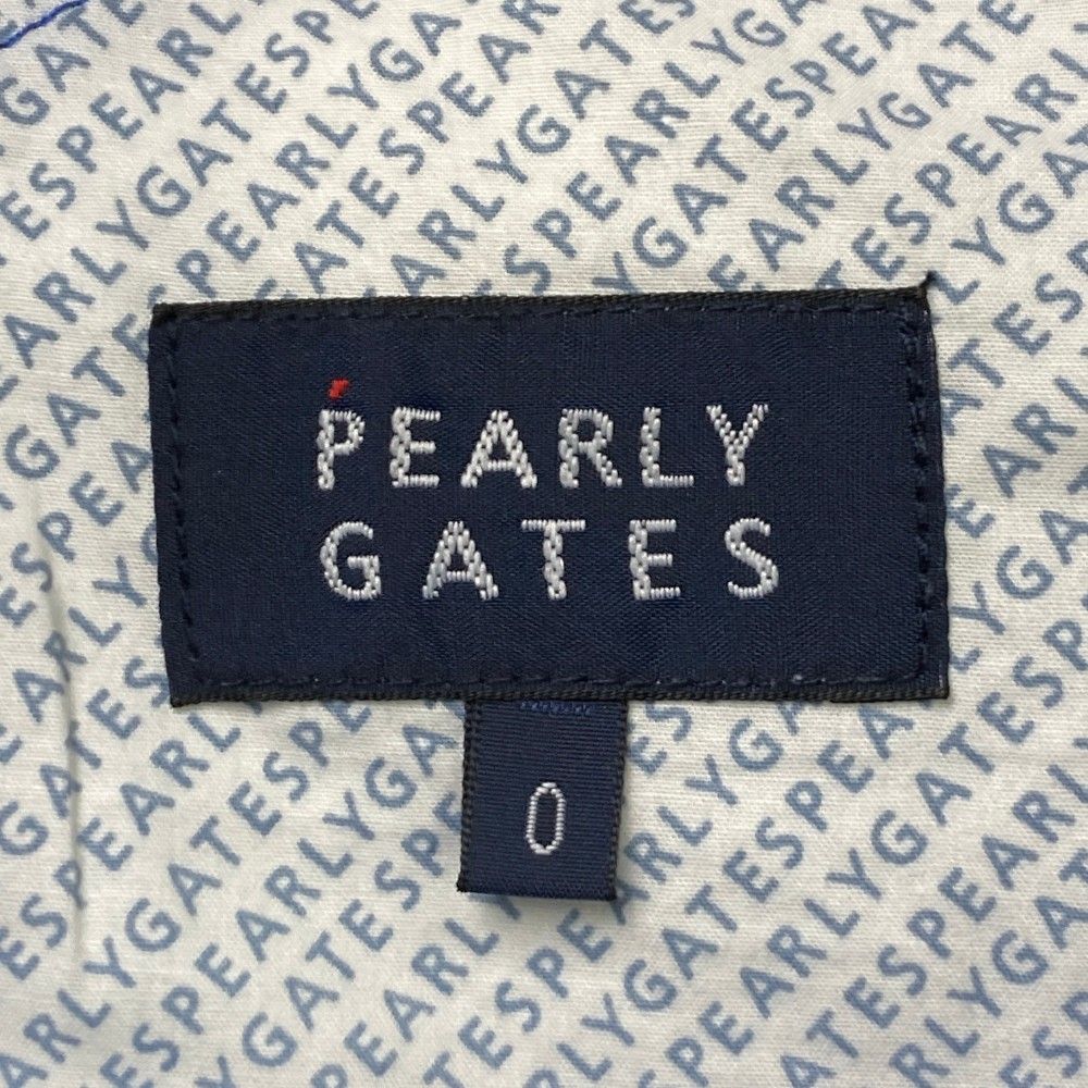 サイズ：0 PEARLY GATES パーリーゲイツ 2024年モデル