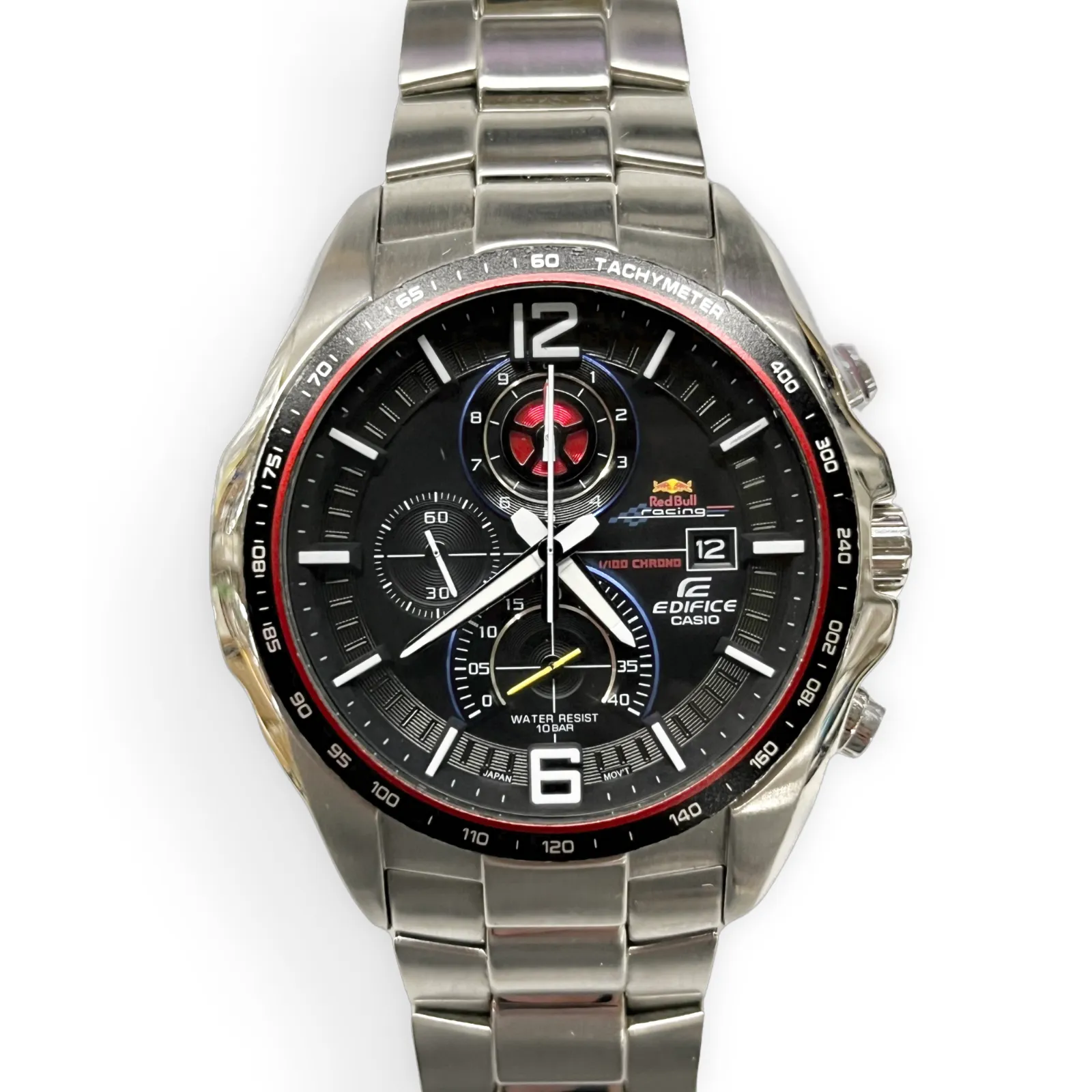 稼働 CASIO EDIFICE レッドブル 腕時計 新品電池 クォーツ 腕時計 2025年最新】CASIO EDIFICE Red Bullの人気アイテム - メルカリ