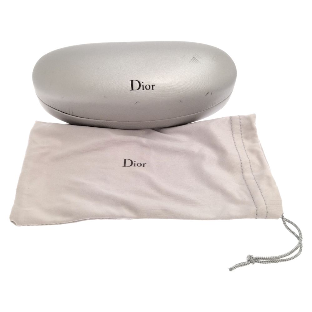 DIOR (ディオール) リムレス カラーレンズサングラス シルバー