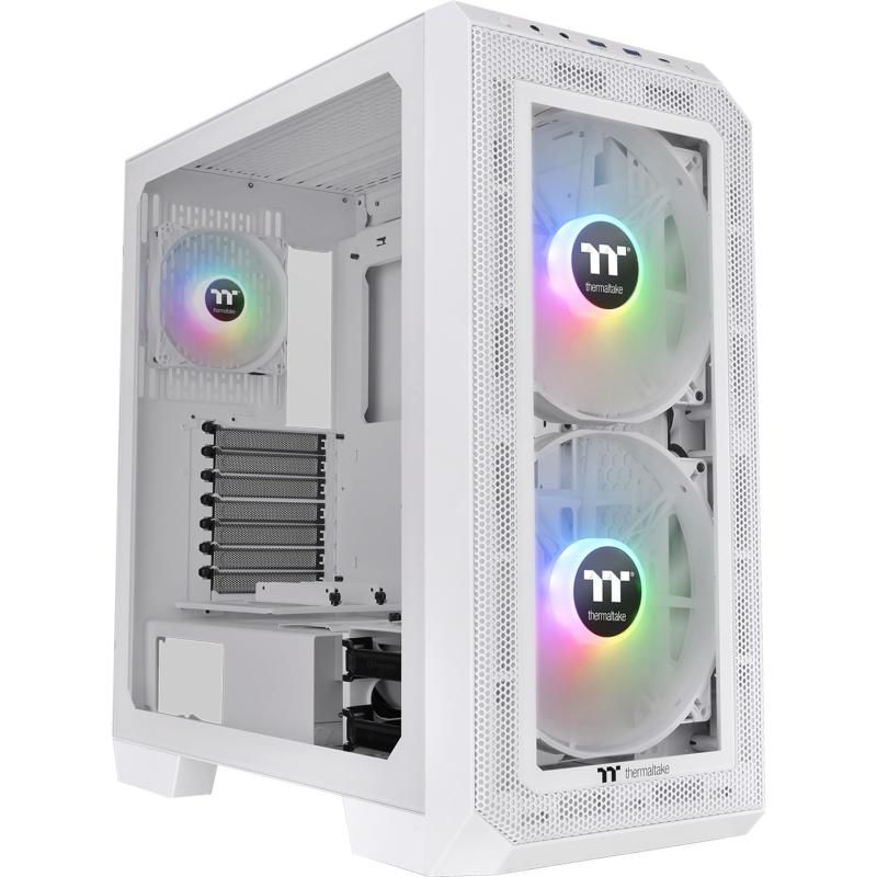 Thermaltake View 300 MX Snow -White- ミドルタワー E-ATX対応 PCケース CA-1P6-00M6WN-00 CS8520