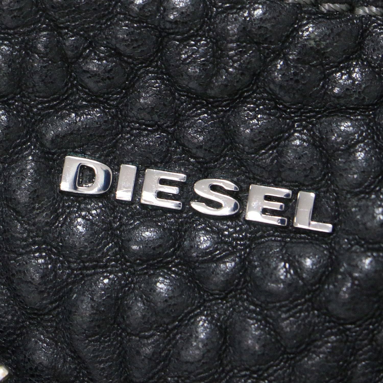 DIESEL ディーゼル バッグ ブラック 黒 / レザー チェーン ショルダー 