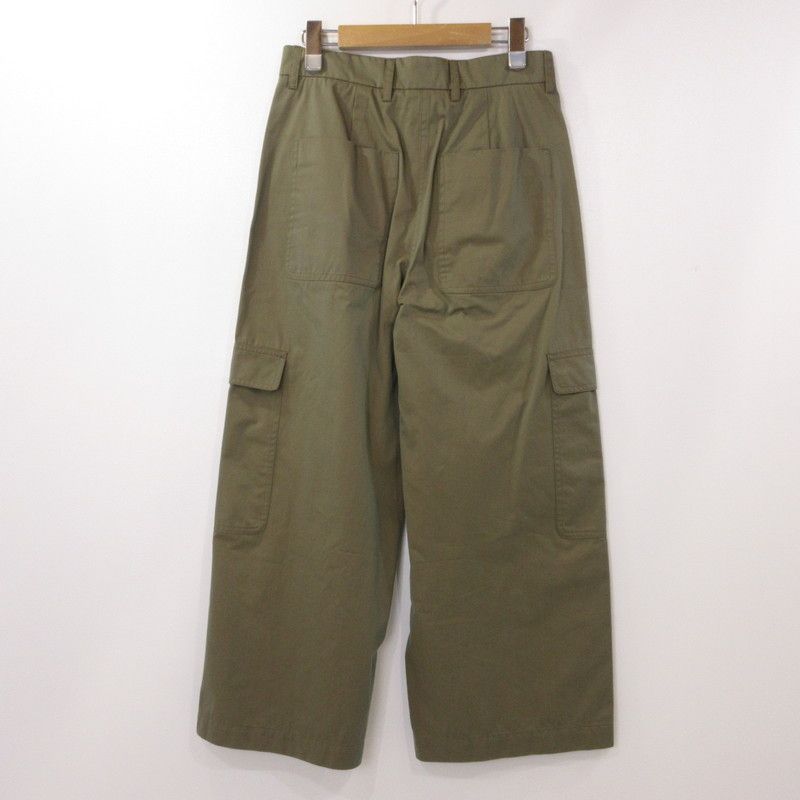 【MAX MARA】パンツ カーキ MaxMara マックスマーラ カーキ カーゴ パンツ レディース