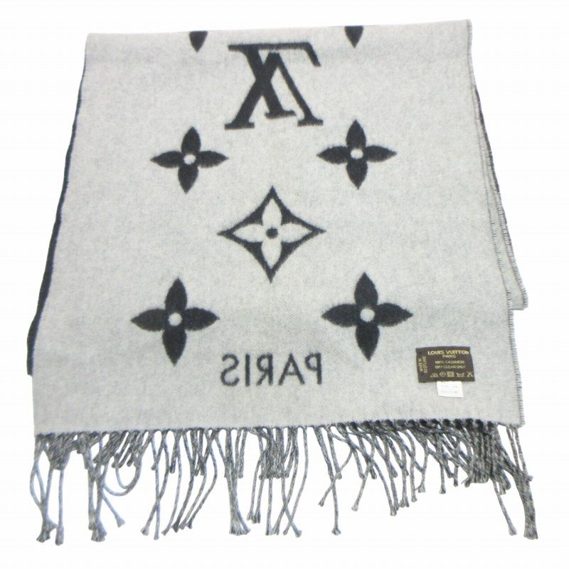 ルイヴィトン LOUIS VUITTON モノグラム レイキャビック マフラー