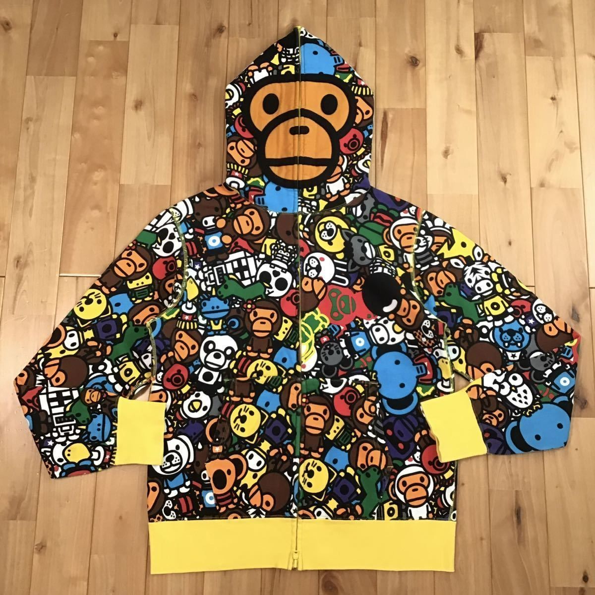 Animal Safari マイロ フルジップ パーカー Lサイズ milo full zip hoodie a bathing ape BAPE  エイプ ベイプ アベイシングエイプ