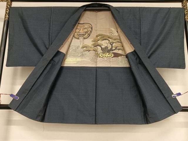 平和屋着物●男性 本場大島紬