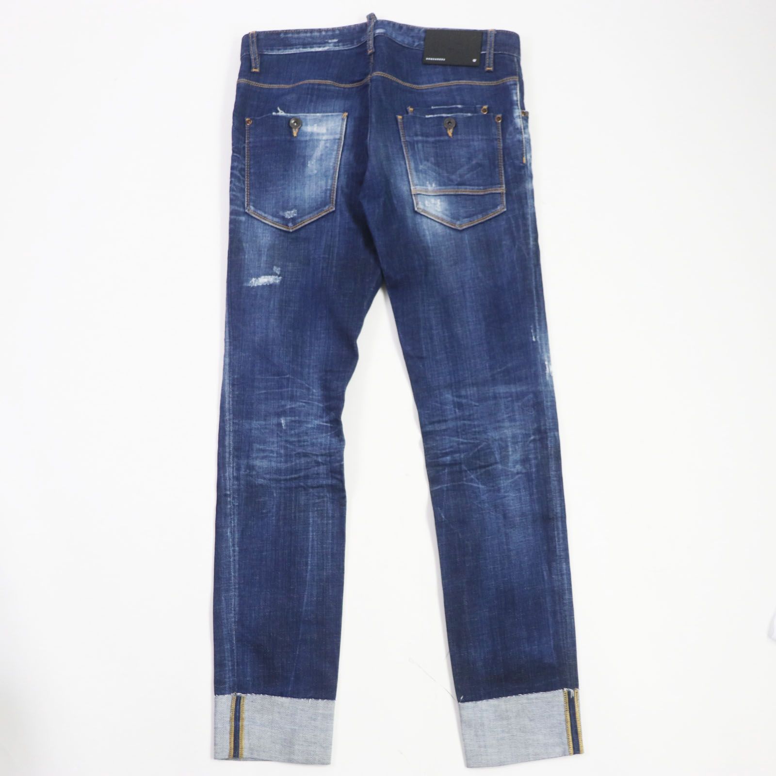 極美品 DSQUARED2 ディースクエアード 22AW S71LB1127 Skater Jean