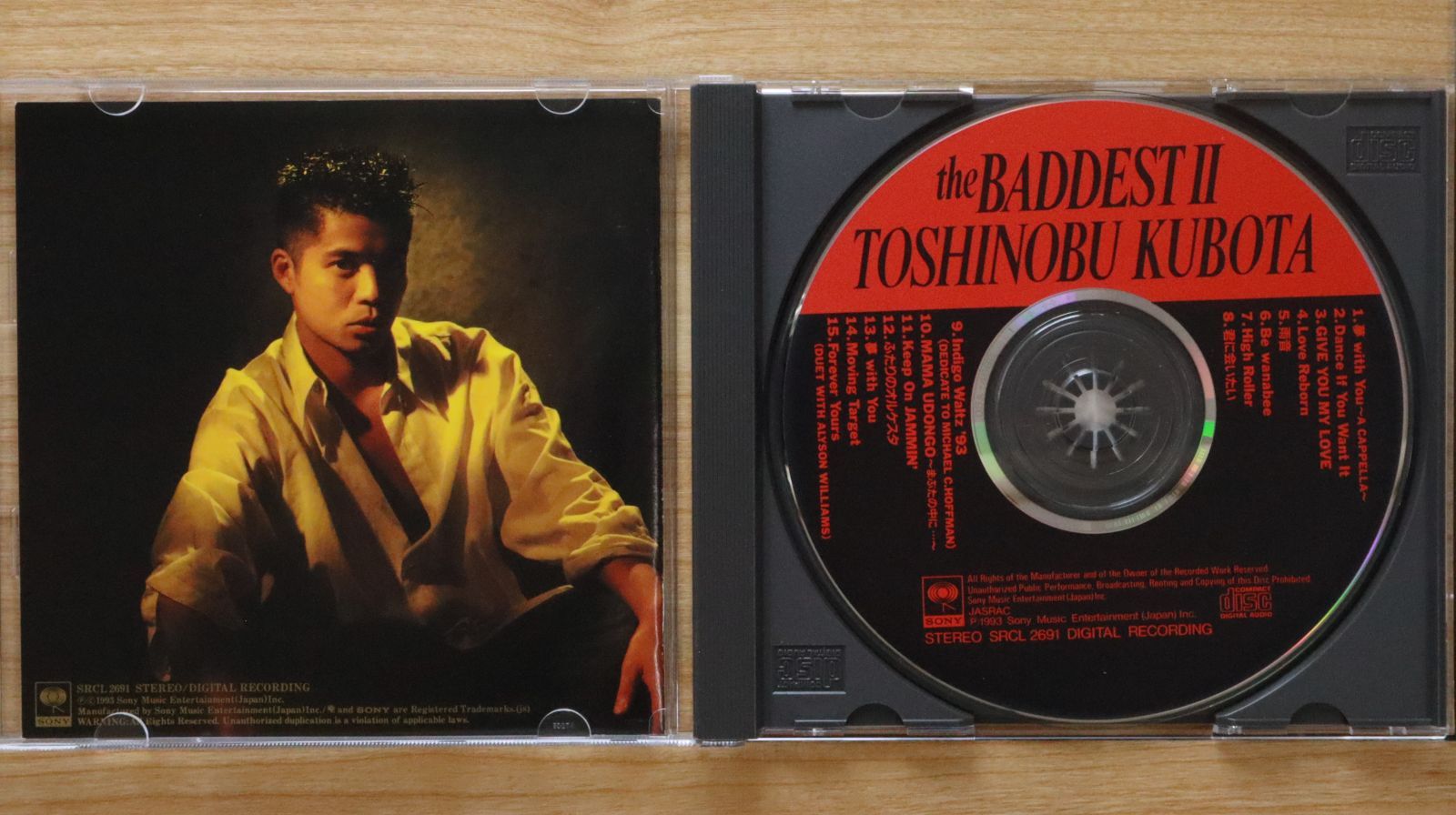 国内盤CD☆久保田利伸/Toshinobu Kubota□ THE BADDEST II 【SRCL2691