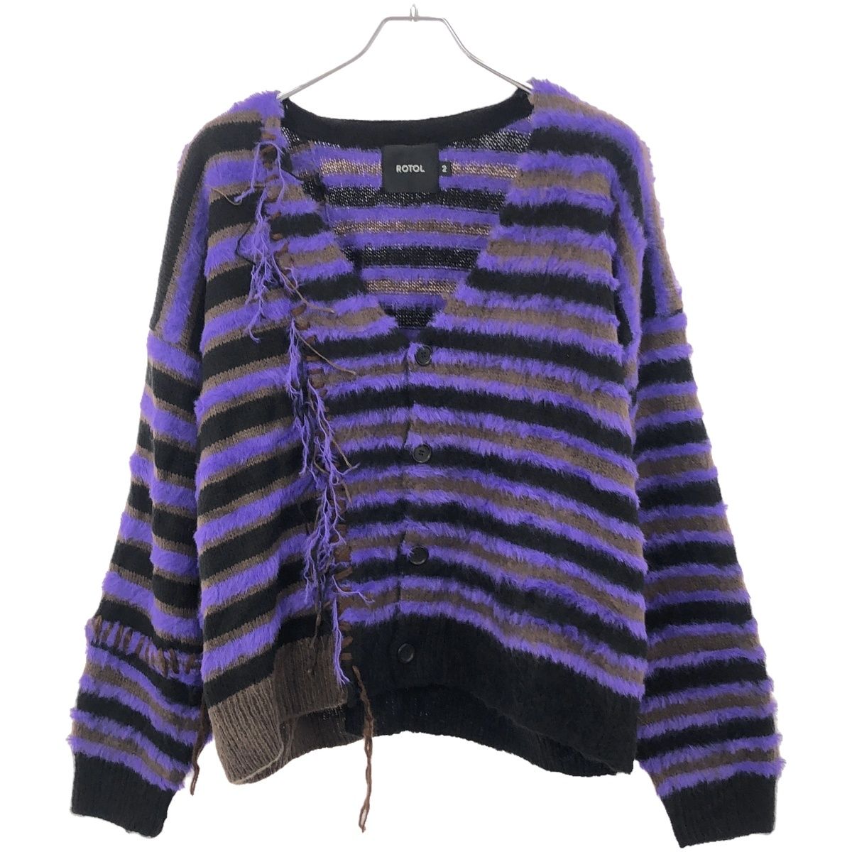 ROTOL ロトル 22AW FRANKEN CARDIGAN フランケンボーダーカーディガン 