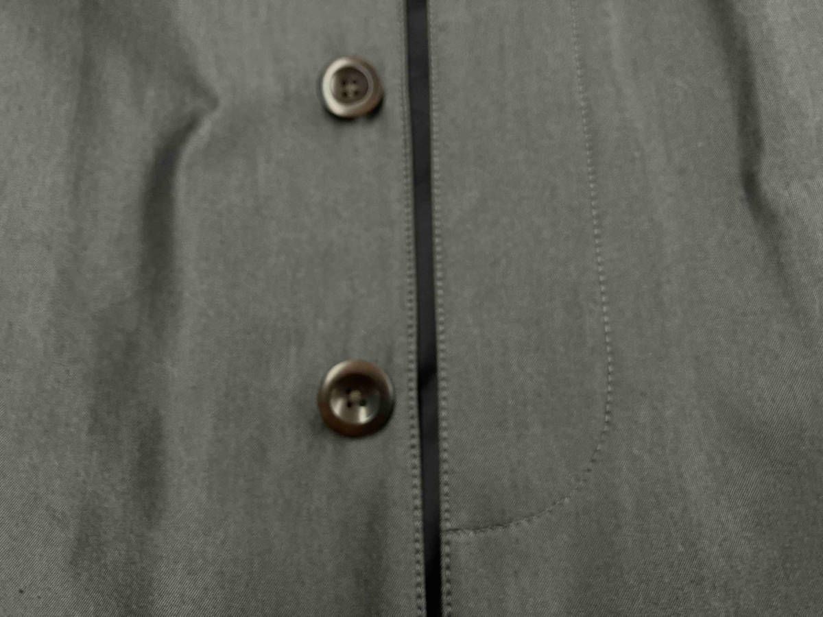 ポールスミス　ステンカラー　コート　グレー パフォーマンスストレッチ ステンカラーコート（グレイッシュ