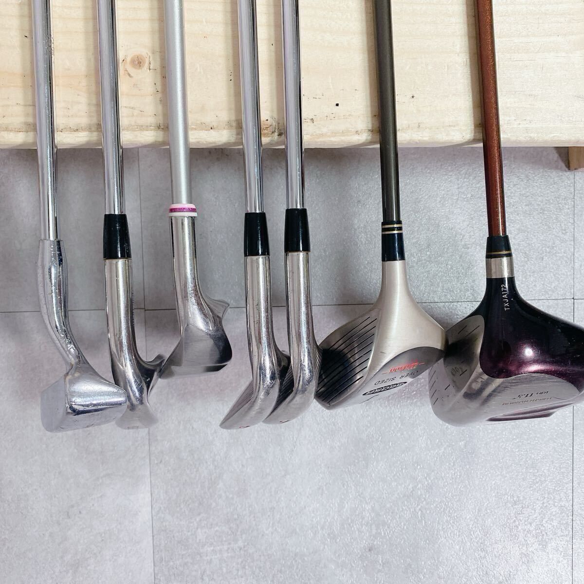 X 560 マルマン 他 レディース ゴルフ ハーフ クラブ セット 花柄 入門