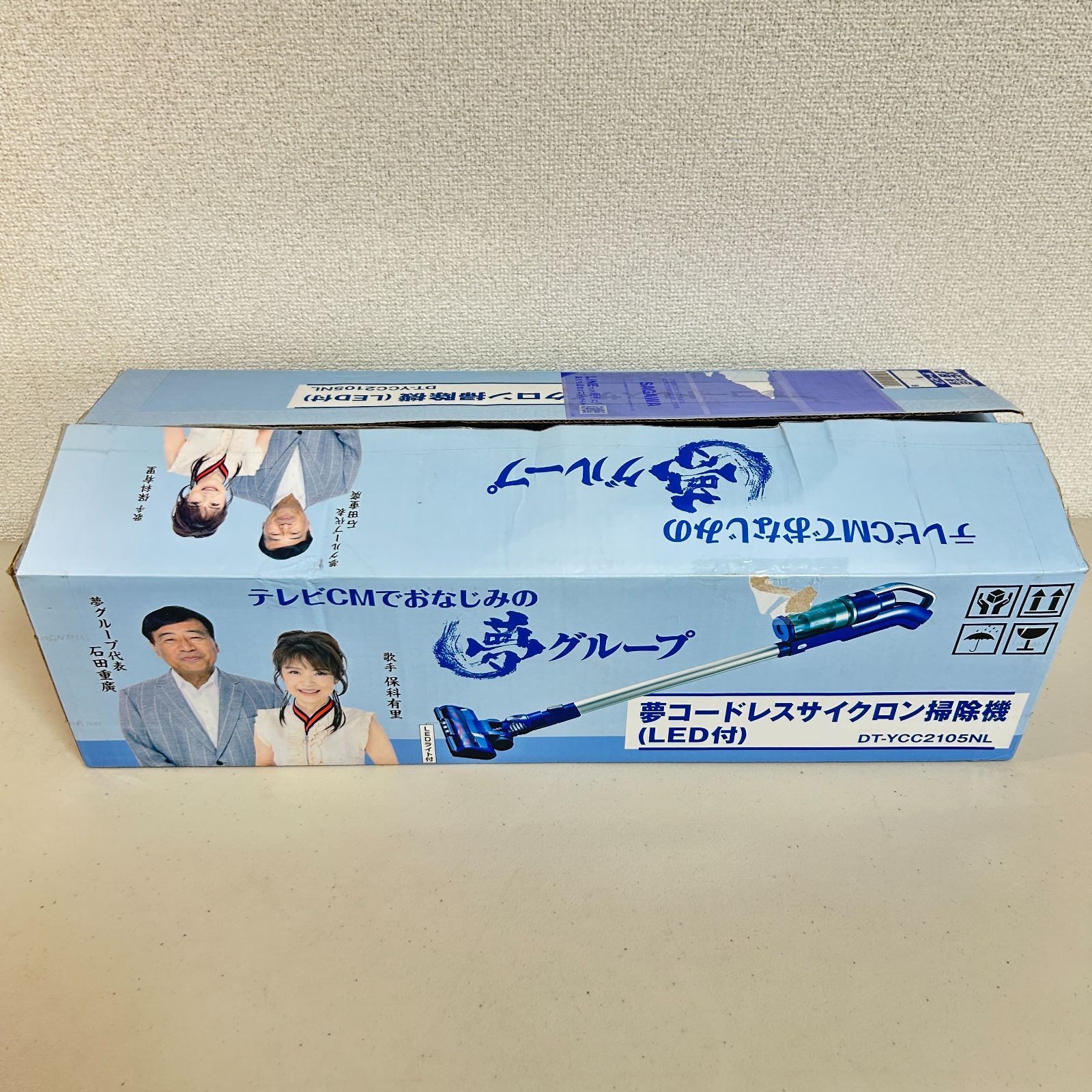 DT-YCC2105NL 夢コードレスサイクロン掃除機LED付 夢コードレスサイクロン掃除機（LED付）DT-YCC2105NL - メルカリ