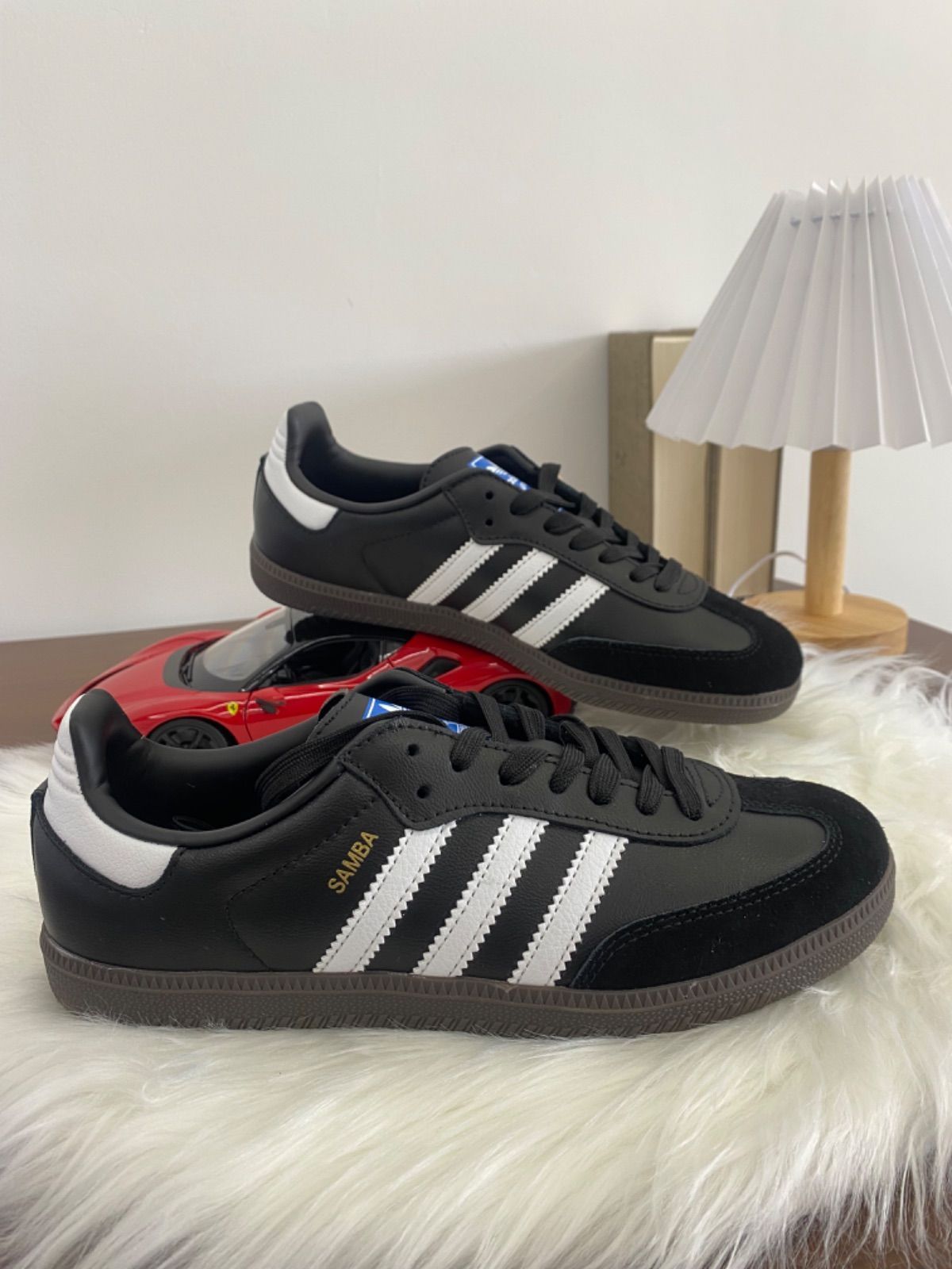 adidasアディダス サンバ Samba OG ブラック White Gum Adidas Originals Samba black