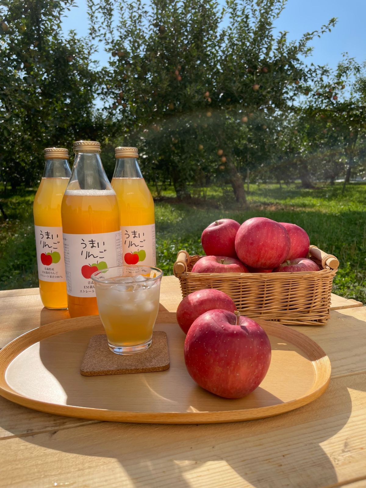 青森県産 リンゴジュース🍏 1リットル6本入り🍹 - メルカリ