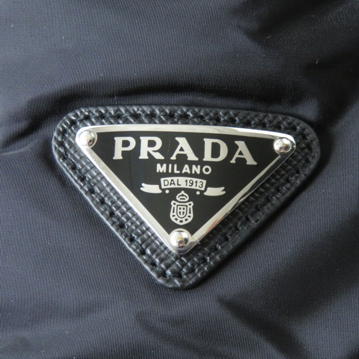 極美品◎正規品 21年 PRADA プラダ 29X544 レディース トライアングル 