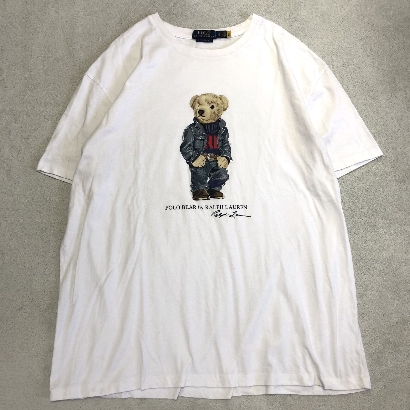 新作 ポロラルフローレン ポロベアー T シャツ POLO RALPH LAUREN ラルフローレンガールズ BEAR ポロベアー