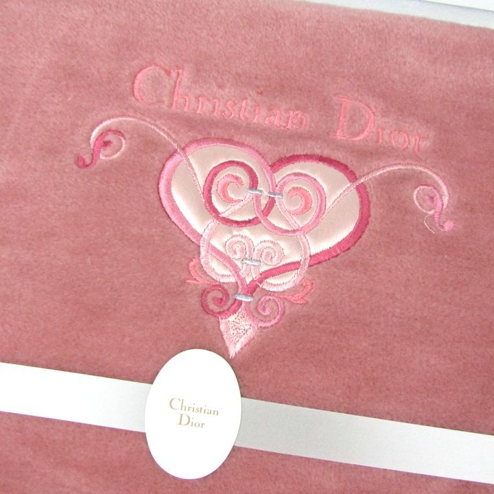 Christian Dior - クリスチャンディオール ボアシーツ 未使用 140×240cm ブランド 寝具 箱ダメージ有 レディース ピンク Christian Dior クリスチャンディオール ボアシーツ 未使用 140×240cm ブランド
